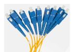 1x8 Box Plc Fiber Optic Splitter Single Mode Fiber Optic Cable G657A1