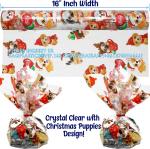 Cellophane Wrap Roll - Xmas Cellophane Wrap For Christmas To Wrap Gift Basket,