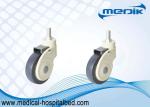 3" Wheel Swivel Casters Wheelchair Casters With Single Brake Design