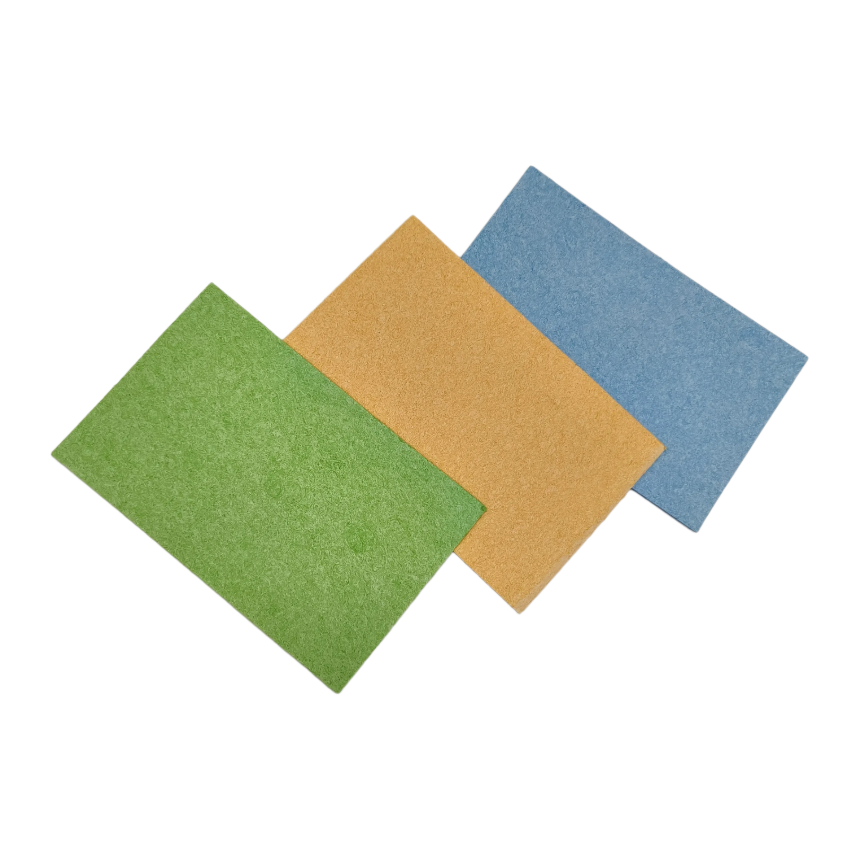 Thick Eco-Friendly Cellulose Sponge for Kitchen Car Cleaning Water Absorption