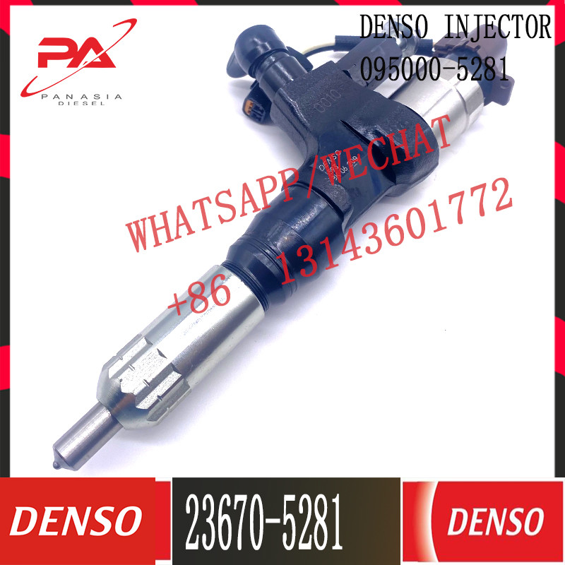 Original common rail fuel injector 095000-5280 095000-5284 095000-5281 for Hino J08E 23670-E0291 23910-1360