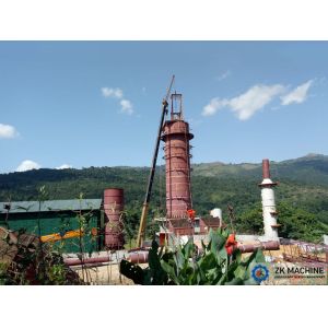 600TPD Vertical Shaft Kiln Lime Production Line
