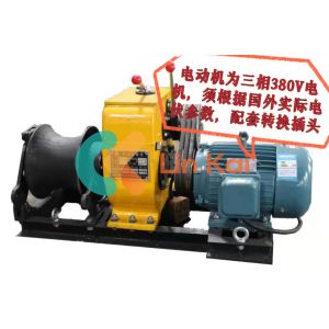 China 30Kn Four Gear Traction Force Electric Winch 3 Ton With 10.5 14 RPM Speeds on sale