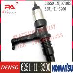 095000-6640 6251-11-3200 6251-11-3201 Injector Komatsu For SAA6D125E-5C/5D