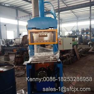 China XQL-80 Rubber Bale Cutter Single Knife Hydraulic Cutting Press factory