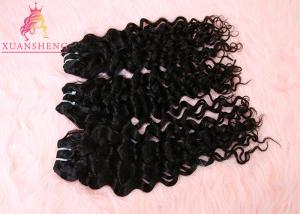 China Xuansheng Virgin Human Hair Italian Curly Weaves No Shedding And No Tangle factory
