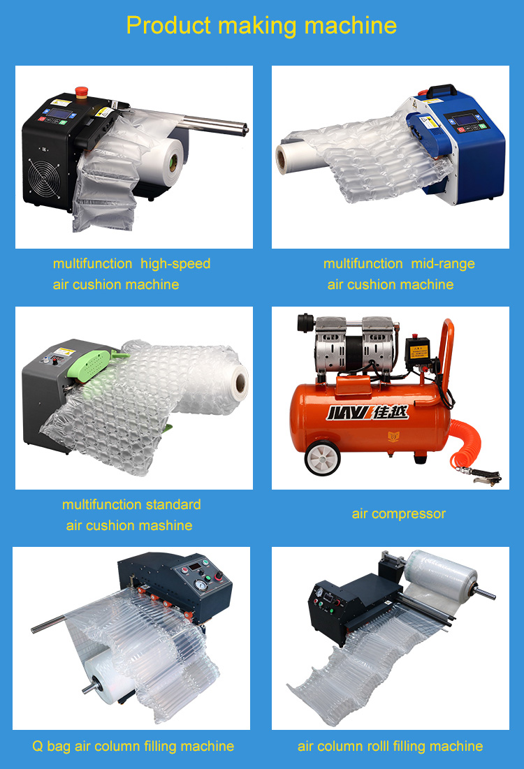 Material Safety And Environmental Protection Air Bubble Column Bag Protection