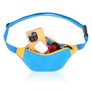 China Strap Sling Waist Bag Women'S Nylon Fanny Pack 420D 11X2.3X4.3 Inch factory