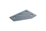 Unistrut 2 Hole 3-Hole 4 Hole Splice Flat Plates Steel Metal Channel Fittings