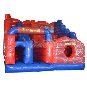 China High Quality PVC Spiderman Jumping Bouncer Inflatable House Jumping Inflatable Bouncer House factory