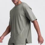 Loose Sports Casual Oversized T Shirt S Solid Color Cotton Large Size