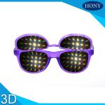 PH0028 Flip Up 3D Diffraction Glasses With CE FCC RoHS Strong Effect Glasses