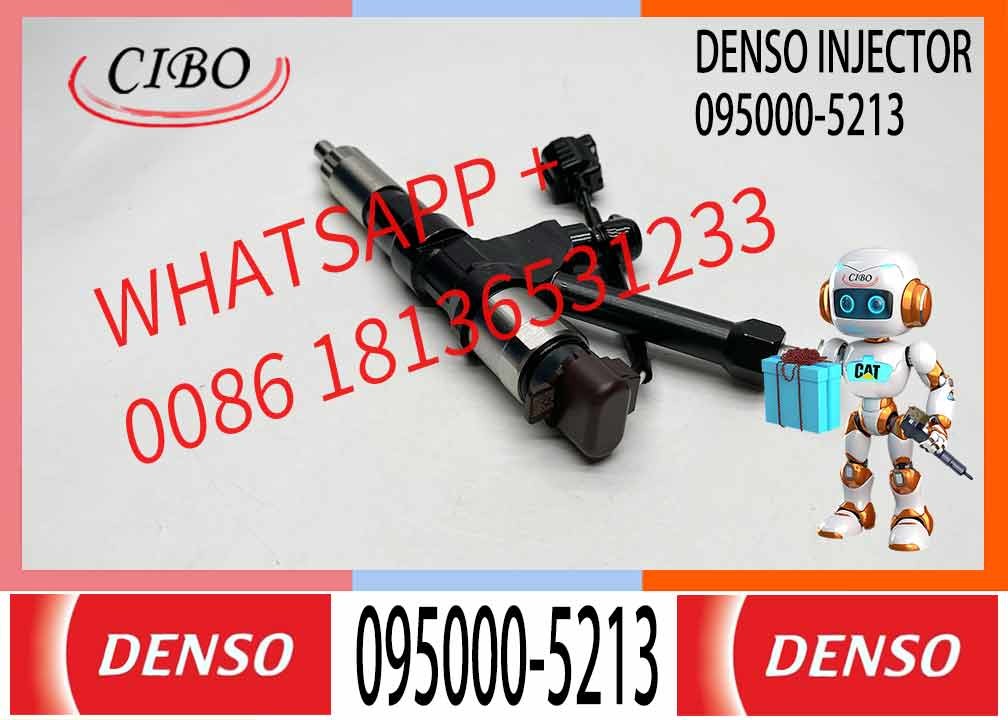 Diesel Injector Fuel Injector Assy For SK460-8 P11C Engine 095000-5215 095000-5213 23670-E0350