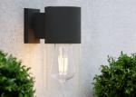 Vintage Solar Garden Wall Lanterns IP55 Anthracite Outdoor Lights