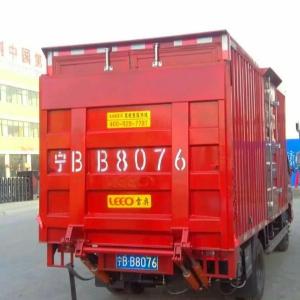 China 1 Ton Van Tail Lift 2500w Automatic Truck Tail Gates Steel Material factory