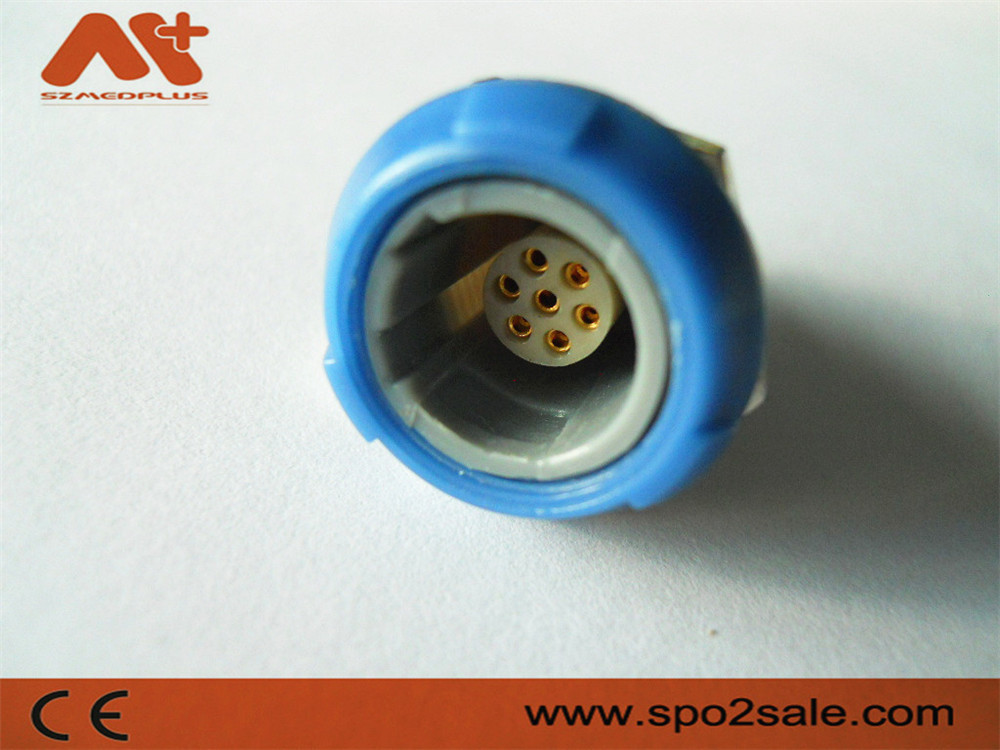 Dual 80 Medical Device Connectors ODM Plastic 7 Pin Socket G51ME7-P07LFD0-0060
