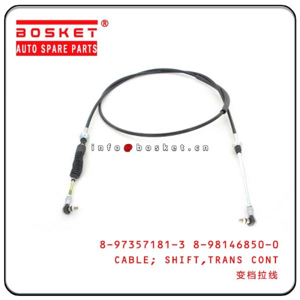 8973571813 8981468500 ISUZU NQR75 Transmission Control Shift Cable