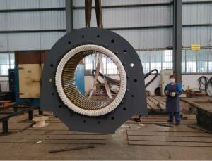 China 3000kw Turbine Hydroelectric Power Generator Forged Steel 6300V factory