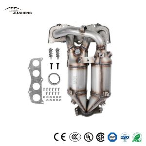 China Toyota RAV4 2.0L Euro 1 Catalyst Carrier Assembly Auto Catalytic Converter factory