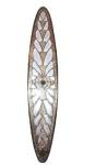 Oval 5mm Stained Glass Bevel Kits Decorative Iron Panel Brass Caming