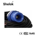 LED 40 KHz 0.3%FS ultrasonic DC12V pool water sewage fuel level meter