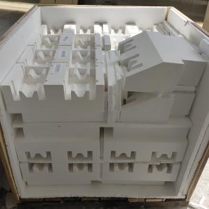 China Alumina Silica Fire Brick for Cement Plant Refractoriness Degree Common White-Yellow factory