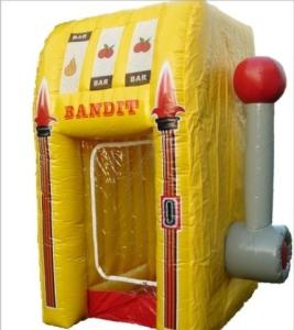 China inflatable cash cube booth factory