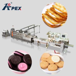 China Customized Cracker Cookies Forming Machine , Automatic Biscuit Making Machine on sale China Customized Cracker Cookies Forming Machine , Automatic Biscuit Making Machine on sale