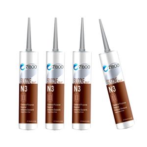China 100% Neutral Metal Silicone Sealant Waterproof for Roof Gutter factory