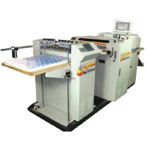 China Hydraulic Technology Digital Spot UV Coating Machine for Wood Floor 220V/380V factory