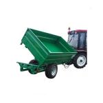 Single Axle 3way Hydraulic Dump Trailer; Small Farm Trailer With three Side