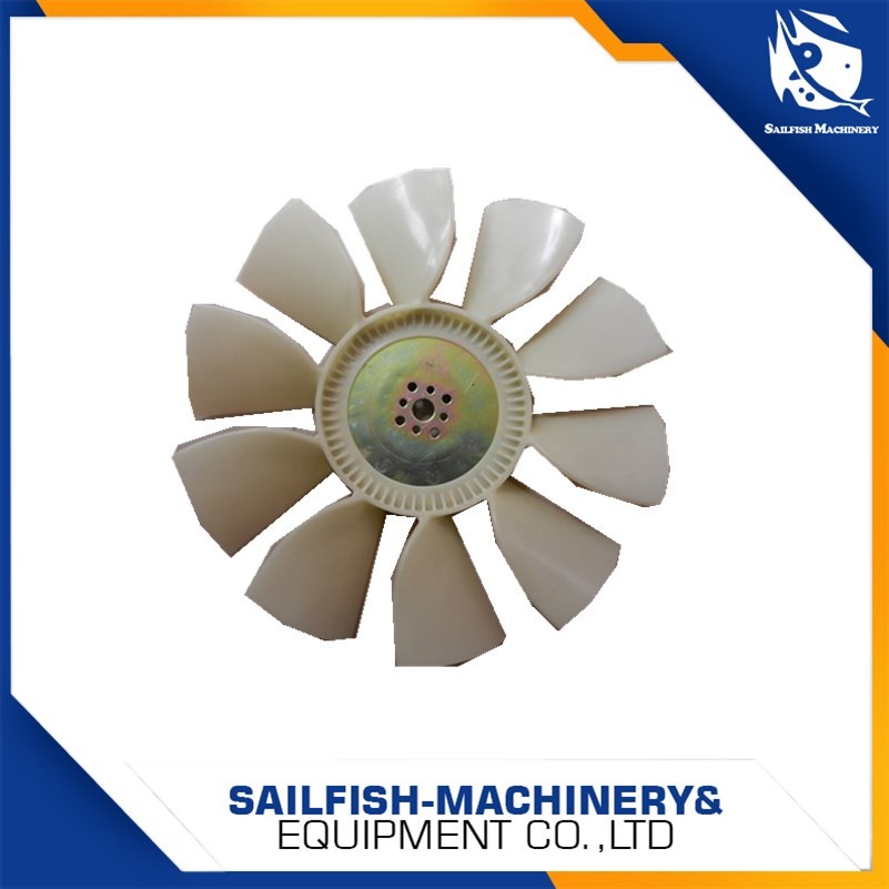 PLASTIC R130-5 BLADE FAN FOR HYUNDAI EXCAVATOR