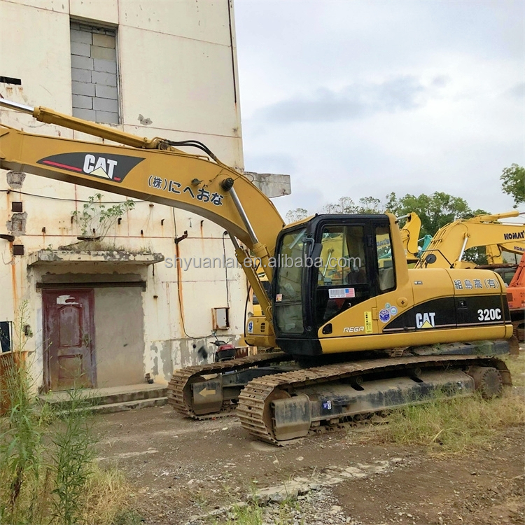 Strong Power And High Work Efficiency Original Paint CAT 320C Excavator 99.9KW