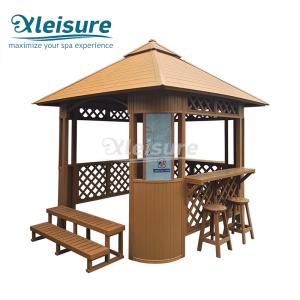 China Brown Spa Tub Accessories Spa Enclosure Kit Easy Illustration Long Service Life factory