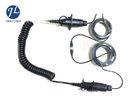 Black IP67 Waterproof Vision Systems Cable Heat Resistant Abrasion Resistance