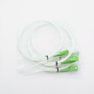 China Fiber Optic Cable Pigtail SC APC Single Mode Simplex 3mm White G657A2 LSZH factory