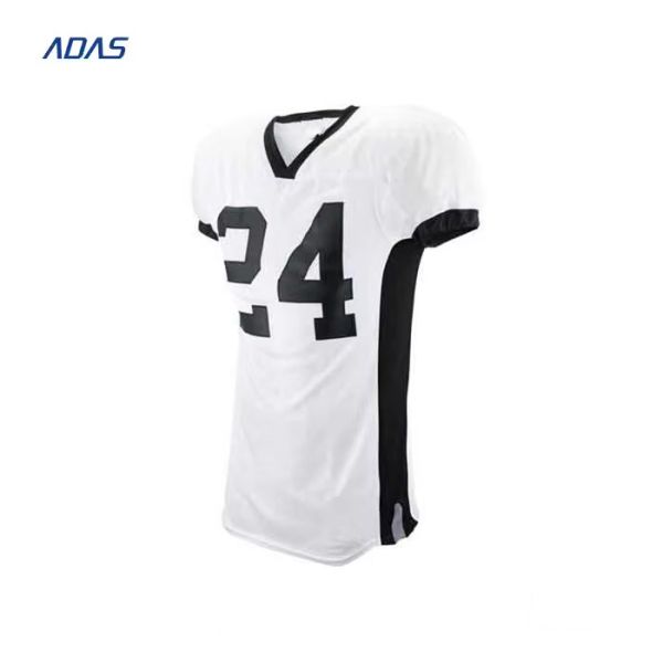 Breathable Usa American Football Wear Jersey 100% Polyester Moisture Wicking