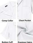 Summer Men Shorts Set Plain Flax Cotton Breathable Solid Color Two Piece Suit