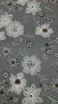 Leafy Mesh Ground Embroidered Sequin Fabric Floral Bead For East Culture