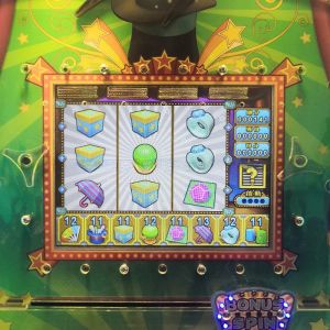 Metal Joker Magician Ticket Arcade Games Coin Pusher Game Machine