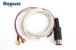 GWC/2-1.2PG EEG Cup Electrode , Shielded Cup Electrode 2-Lead Wire Length 1.2m