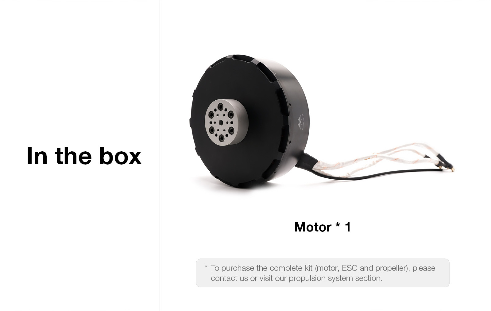 238100 Drone Motor 116KG Thrust Brushless DC Motor For Unmanned Aircraft UAV VTOL Drone