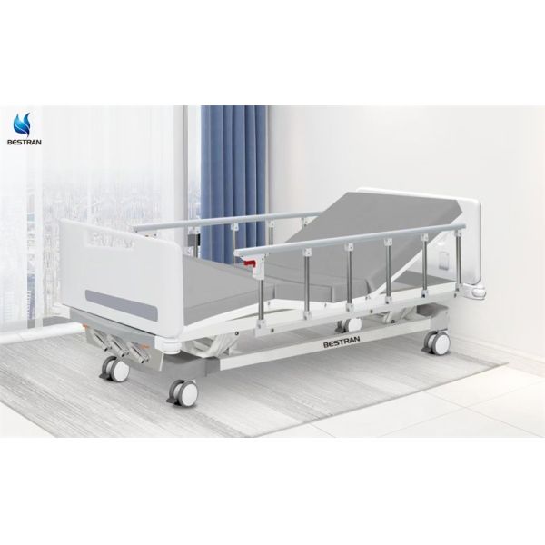 Silent Operation Manual Mechanisms Medical Bed Backrest Leg Rest And Height Adjustments