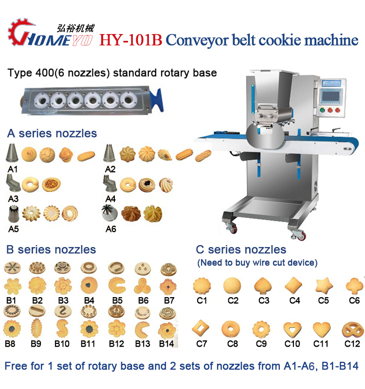 Long Puff Eclair Machine for Bakery Equipment