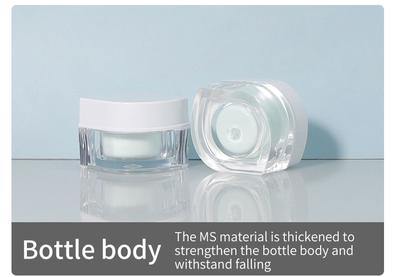 MS Cap Material Airless Cosmetic Bottle 150ml 200ml 250ml Refillable Resistant Luxury Airless Pump Bottle With Pump