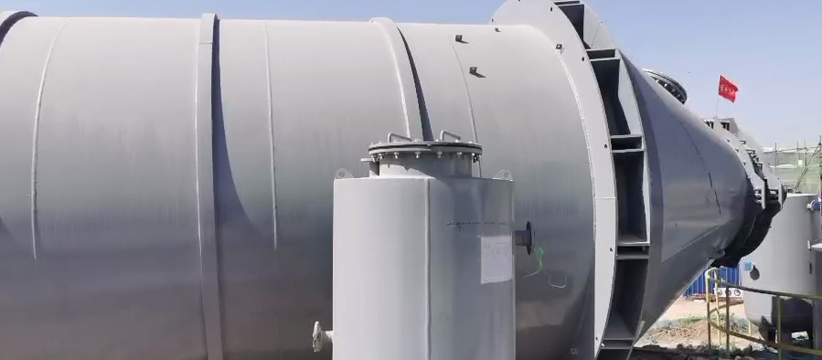 5.6m Lime Storage Tank , Stainless Steel Lime Dosing System
