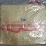 Disposable transparent water soluble laundry bags to prevent COVID-19 cross