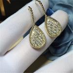 Jewelry factory in Shenzhen, China Bn Diamond Earrings 18k white gold yellow