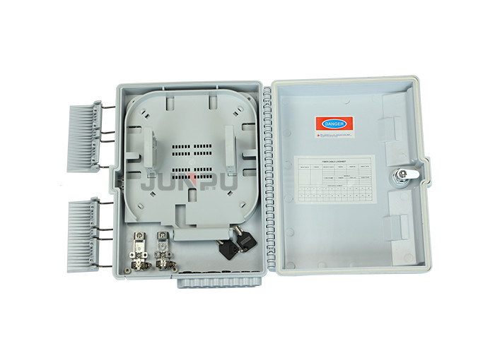 FTTH Outdoor Fiber Optic Distribution Box 16 core with cassette splitter