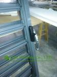 Louvre Vent, Aluminum Glass Louvered windows With Hurricane-proof,shutters